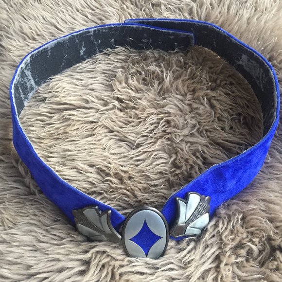 Vintage Caleche blue 'wonder woman' adustable belt - 38" - Picture 4 of 9